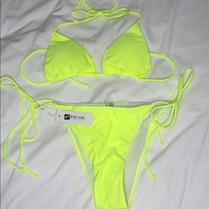 Escape Swimwear Yellow Bikini (NWT) 💛